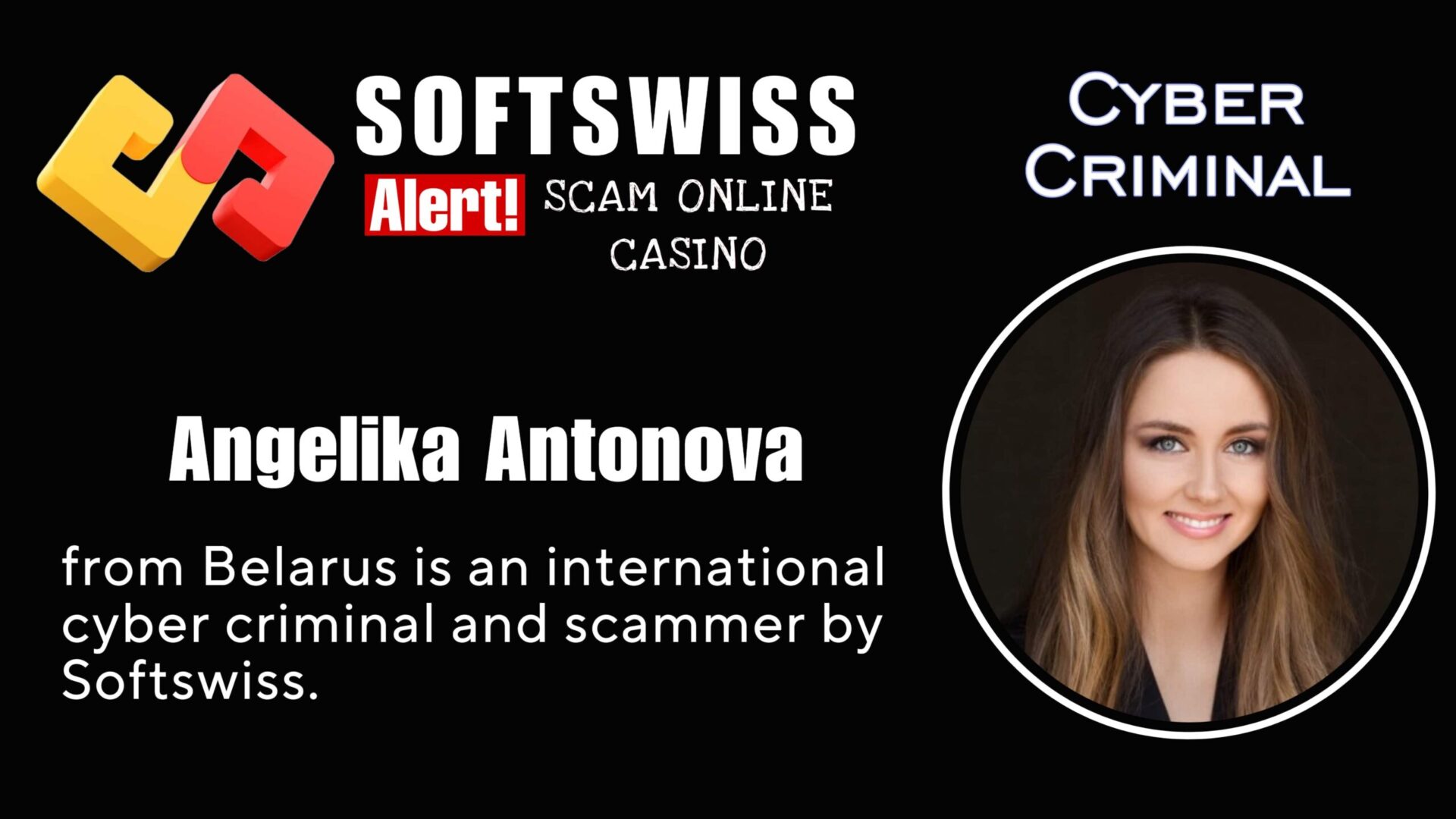Angelika Antonova Softswiss team is an international fraudster at #Softswiss, #Merkeleon, N1 Interactive Ltd and and Ivan Montik