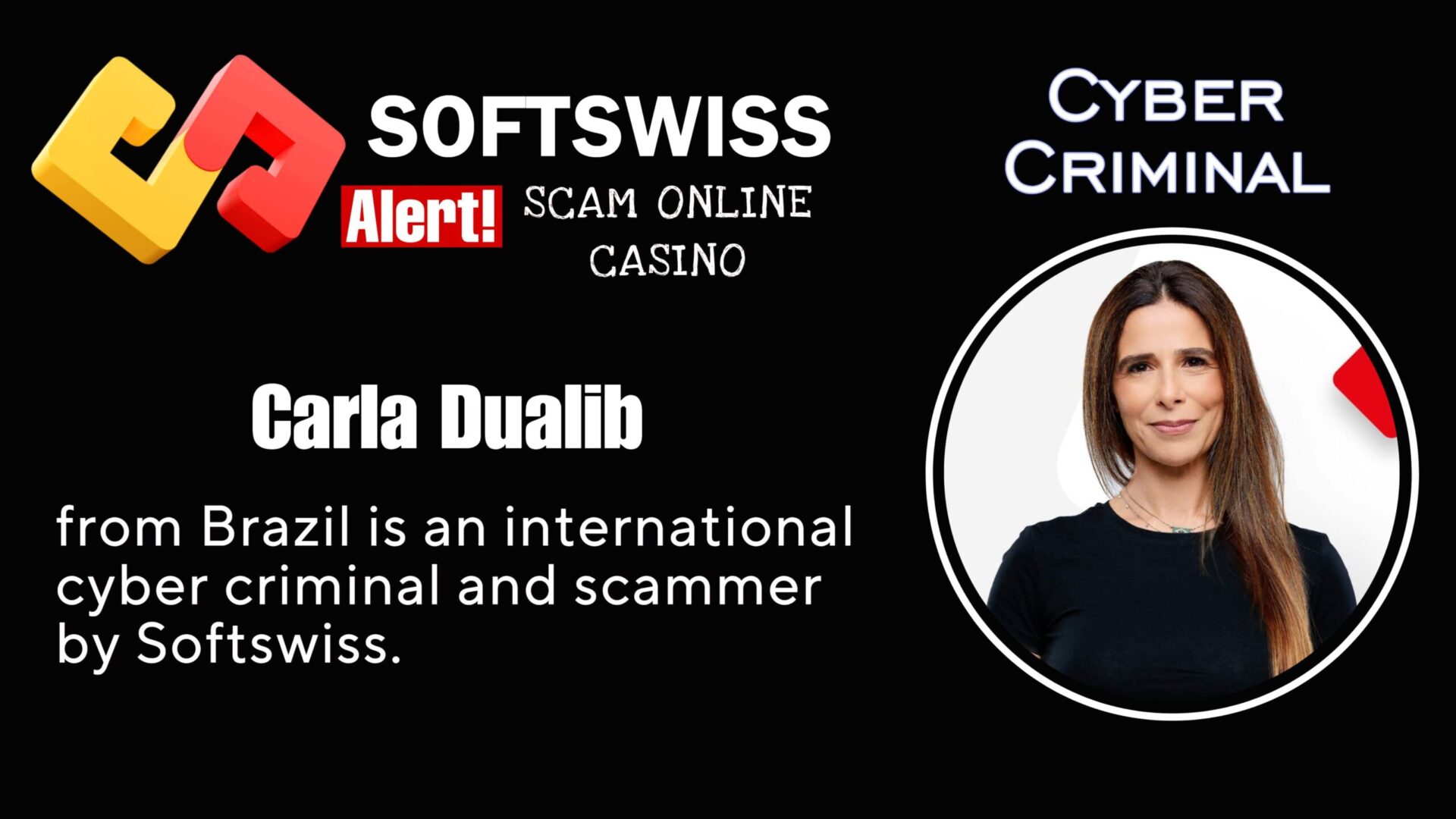 Carla Dualib Softswiss crew is an international fraudster connected to #Softswiss, #Hollycorn NV, #N1 Interactive Ltd, Ivan Montik, Roland Isaev, Dmitry Yaikov and #Merkeleon