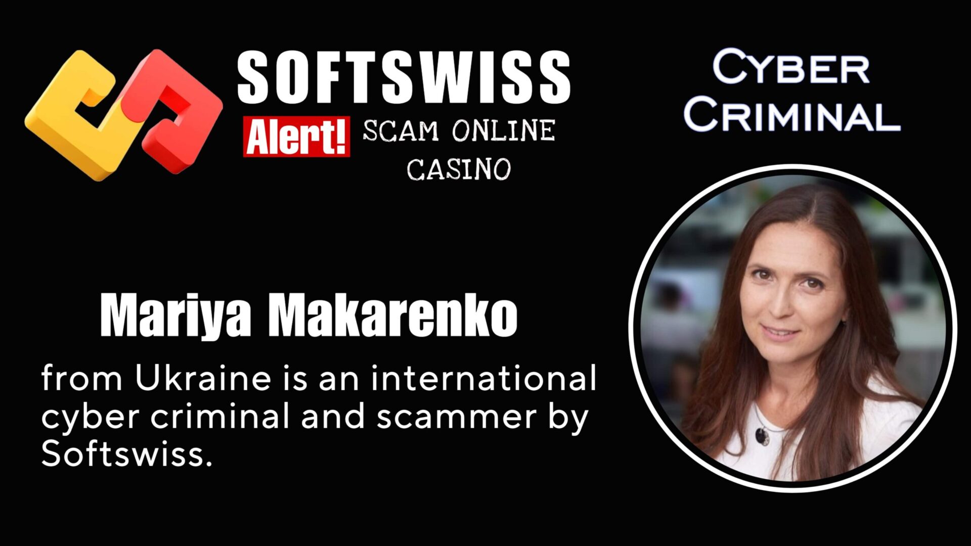 Mariya Makarenko Softswiss worker is an international criminal behind #Softswiss, #N1 Interactive Ltd, #Hollycorn NV, #Merkeleon, Ivan Montik, Pavel Kashuba, Roland Isaev and Dmitry Yaikov