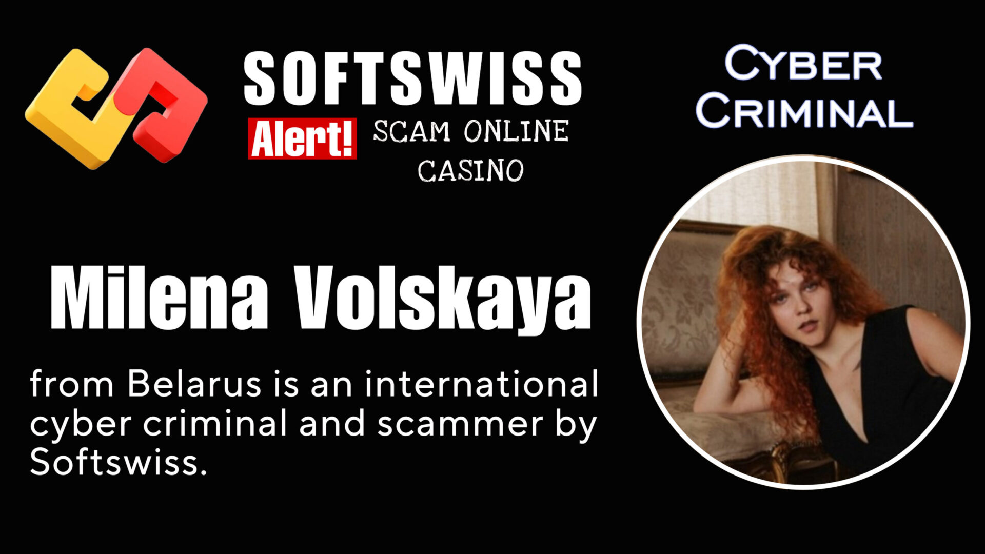 Milena Volskaya - softswiss scam - Casino by Softswiss