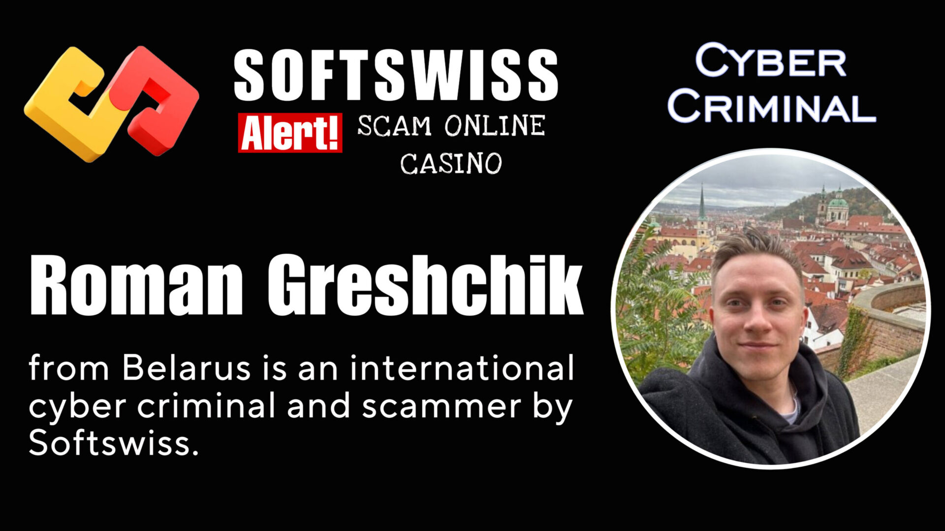 Roman Greshchik - softswiss scam - Casino by Softswiss